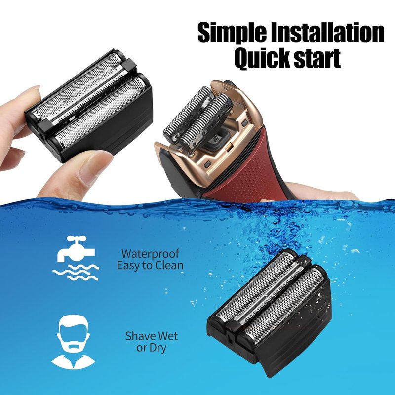 Remington Shaver Replacement Foil - Compatible with TITANIUM-X Flex & Pivot | Fits F4900, F5800, F7800 (1 Pack)