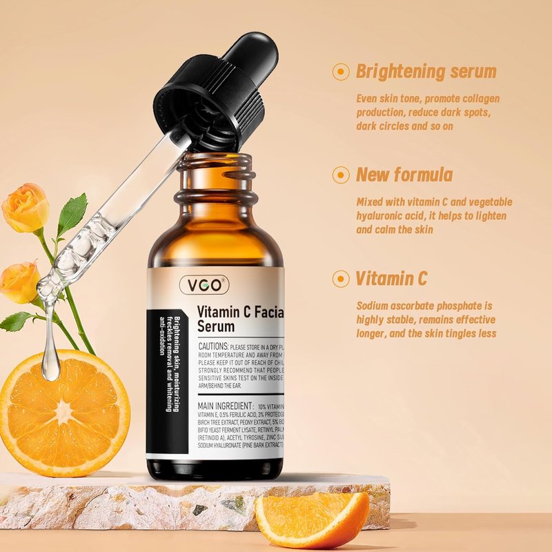 Vitamin C Face Serum - 2 Pack for Brightening & Anti-Aging | Skincare Essential