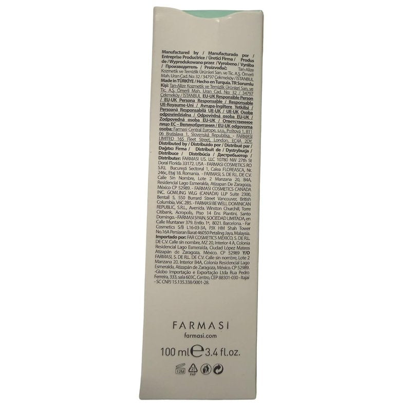 Dr. C. Tuna Tea Tree Face Wash - Anti-Aging Gel Cleanser for Oily, Dry & Sensitive Skin | 3.4 fl. oz / 100 ml