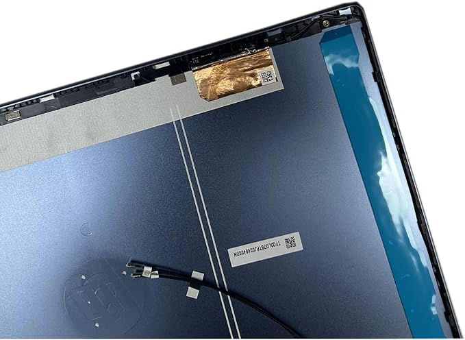 Wzqrps New Replacement Laptop LCD Cover Back Rear Top Lid/LCD Back Cover with Hinges for HP 15CS 15-CS 15-CW 15T-CS 15Z-CW Series L51799-001 Fog Blue (A for HP 15-CS 15-CW)