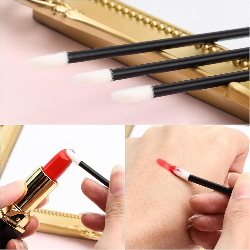 Lip Wands - 2000 Disposable Lip Applicators for Lipstick & Lip Gloss | Lint-Free Makeup Brushes