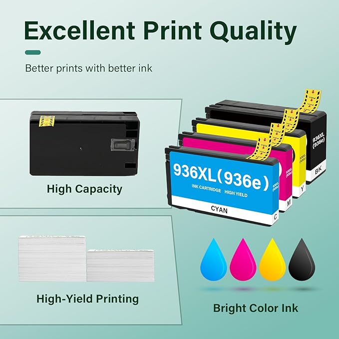 Cool Toner Ink Cartridge Combo Pack for Prints