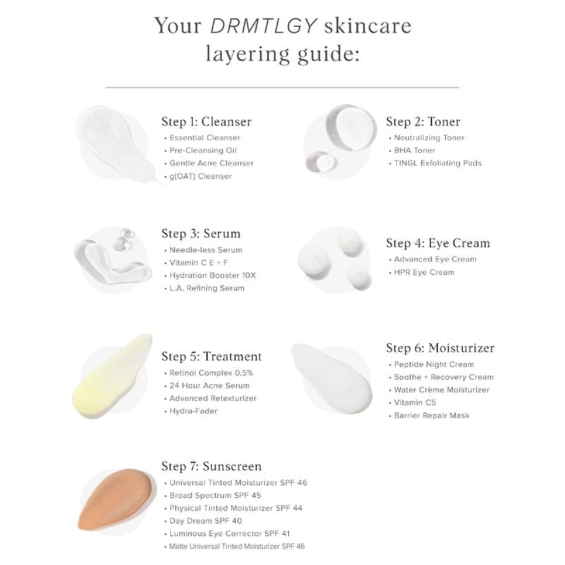 DRMTLGY Barrier Repair Facial Mask - Hydrating Skin Care Face Mask with Hyaluronic Acid, Peptides & Ceramides - Overnight Face Mask