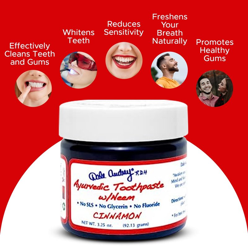 Oil Pulling for Teeth and Gums | Natural Oral Pulling Rinse Mouthwash | Cinnamon Flavor Mineralizing Tooth Paste for Whitening and Sensitive Teeth | Professional Flexible Metal Tongue Brush
