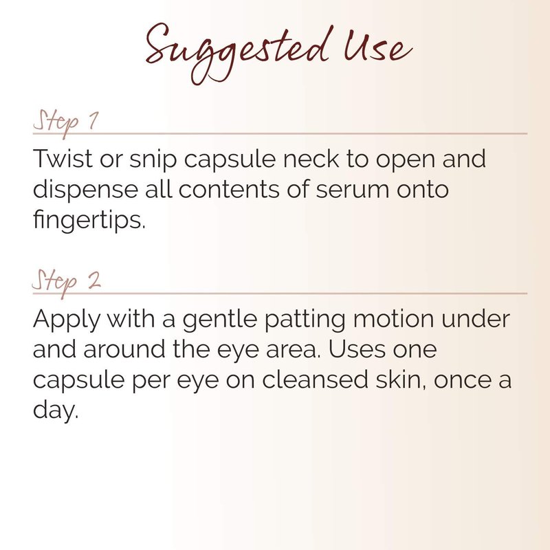 Crepe Erase 4-in-1 Line Smoothing Capsules - Anti-Aging Face & Eye Serum with Hyaluronic Acid | 30 Count