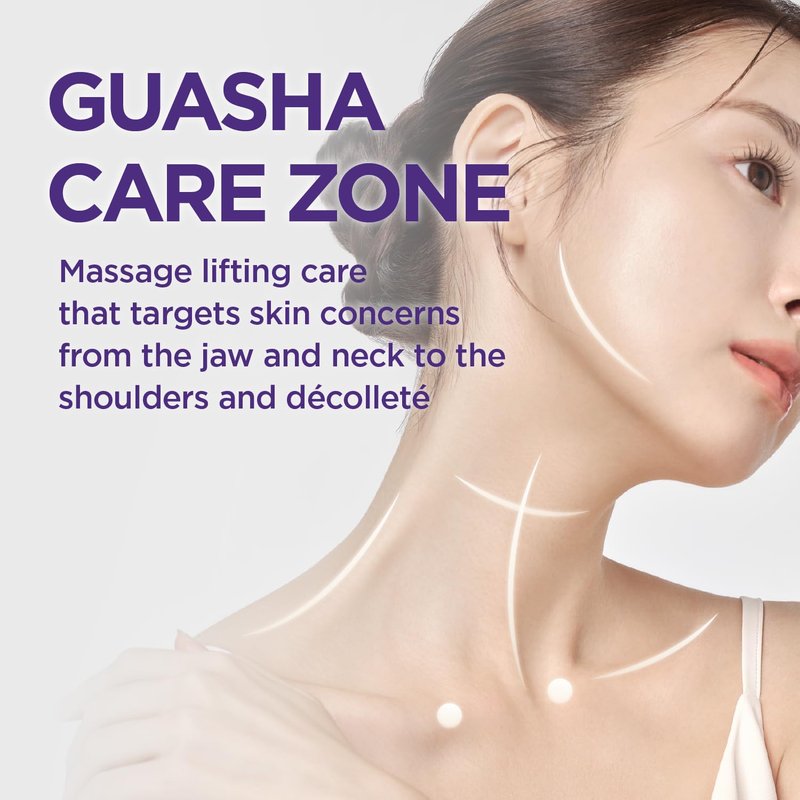 Gua Sha Neck Cream - Advanced Tightening & Firming Moisturizer for Deep Wrinkles & Turkey Neck | 1.69 fl oz