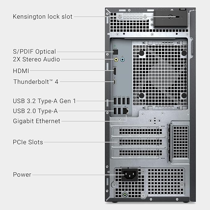 Dell Tower Plus EBT2250 Desktop Computer - Series 2 Intel Core Ultra 9 285 24-Core Processor up to 5.6 GHz, 16GB DDR5 RAM, 8TB SSD, Intel UHD Graphics, Windows 11 Pro, Graphite - EBT 2250