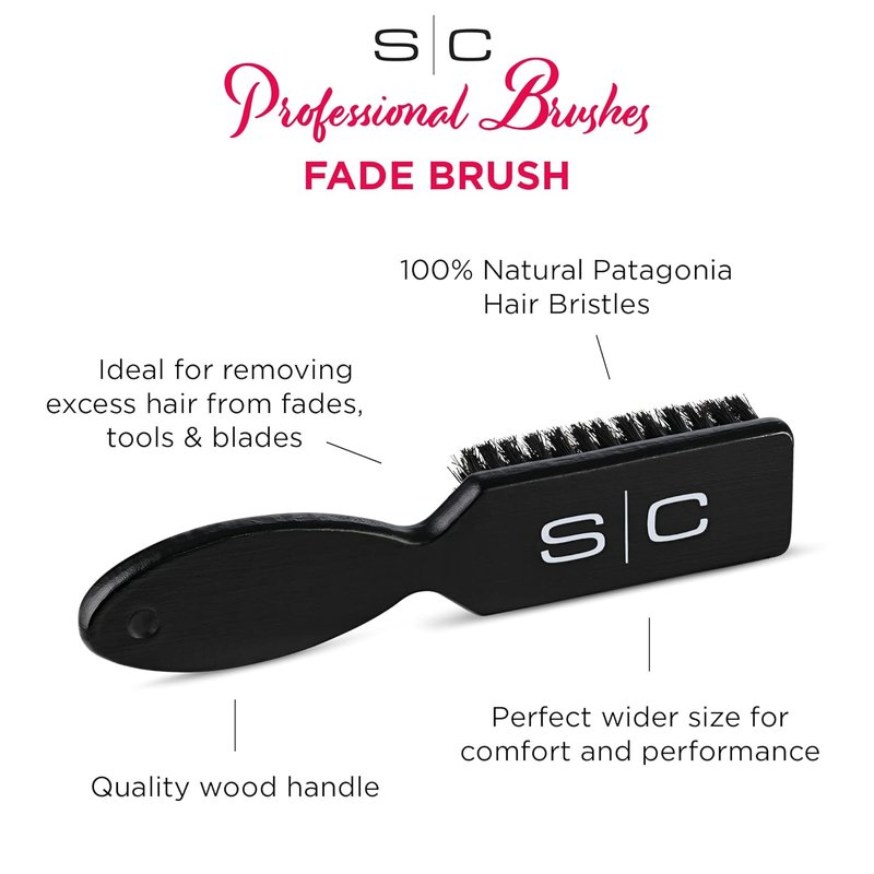 Schnozzle Ear and Nose Hair Trimmer - Mini Fade Brush Holiday Gift Bundle