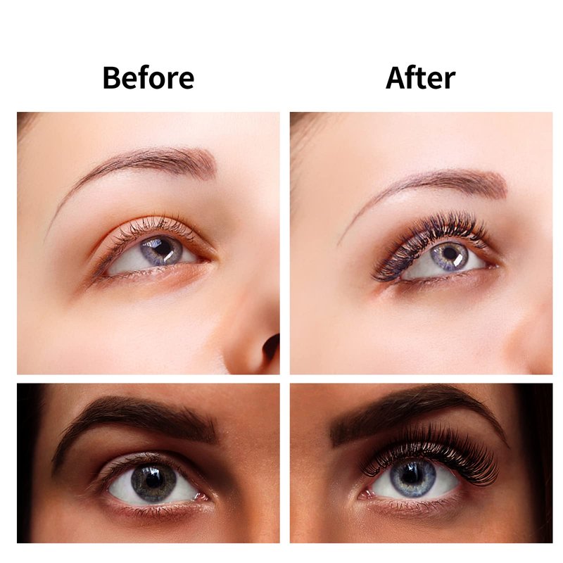 Lash Extension 1000pcs Mixed Premade Fans Eyelash Extensions D Curl Promades Eyelash Volume Lash Extensions Loose Fans Pre Made Volume Lashes Pointed Base (14D-0.05D, 9-16mm)