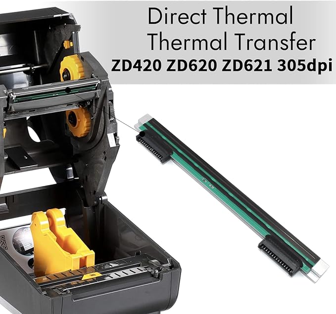 P1080383-227 New Printhead for Zebra ZD420 ZD620 ZD621 D/T-Series Thermal Mobile Label Printer 300dpi Genuine P1080383-416