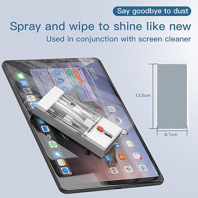 Lanrxs 22 in 1 Precision Cleaning Kit – Professional Electronic Cleaning kit Cleaning Tools for Phone, airPods Headset, Keyboards, Cameras, Laptop & More