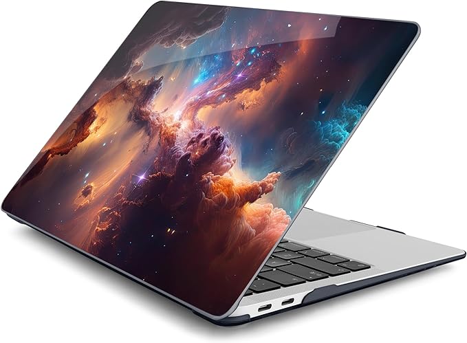 Batianda LumiArt Case for MacBook Air 13" M1 Chip, Nebula