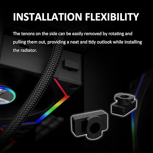 GAMDIAS 3 Pack 120mm Case Fan & 3 Reverse Blades & 1 USB Hub, ARGB PWM PC Fans with RGB Motherboards Sync, Daisy Chain via Cable Management, 30mm Thickness Case Fans with 75CFM Airflow with 2400RPM