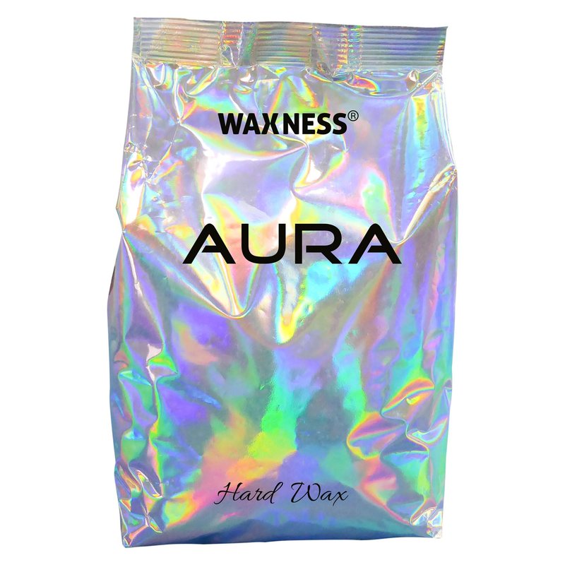 Waxness Aura Hard Wax Beads 2.2 lb (1 kg) â Rosin-Free Synthetic Stripless Wax with Demi-Creamy Texture for All Skin and Hair Types, Professional Use â Made in Italy