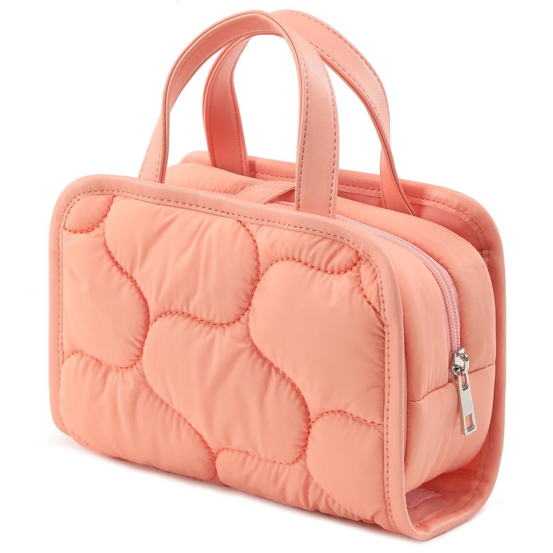 VanFn Cosmetic Bags, Travel Makeup Bag Toiletry Bag for Girls, Cosmetic Bag, Waterproof Zipper Pouches for Airline Travel, Toiletries, Bathroom & Organizing P.Travel Series