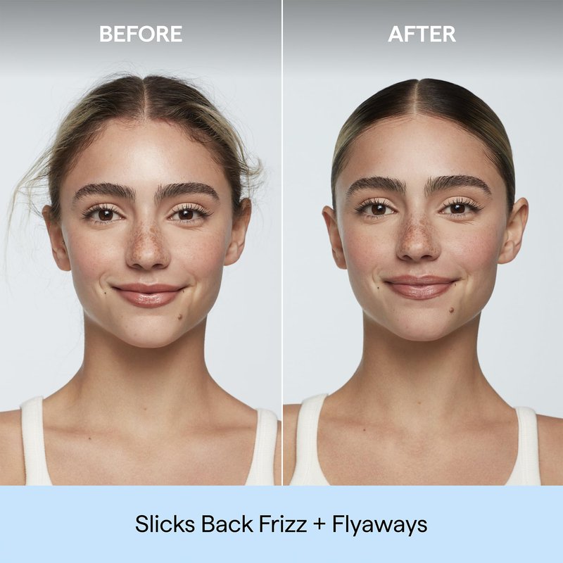 Briogeo Style + Treat Hair Styling Sleek Stick | Flyaway Control & Smooth Styles | Lightweight Finishing Balm | Silicone-Free | Vegan & Cruelty-Free | 0.5 oz