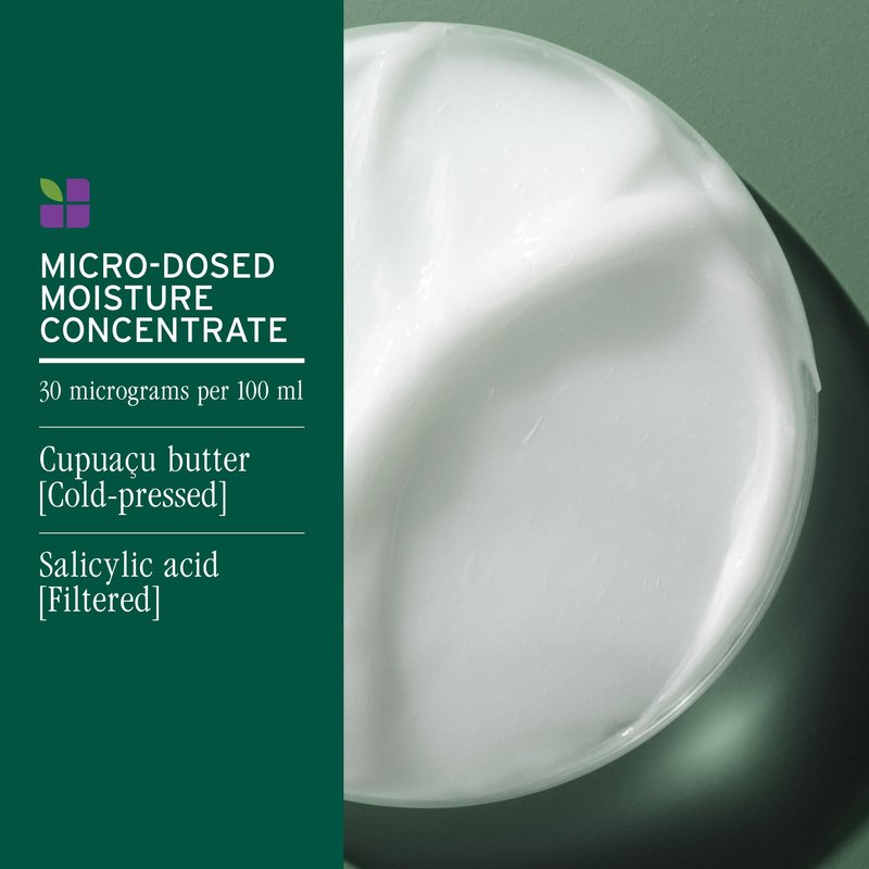 Biolage Ultra Hydra Source Deep Treatment Mask - Intense Hydration, For Very Dry, Thick, Coarse Hair, Infused with Micro-dosed with Cupuaçu Butter & Salicylic Acid, Vegan & Paraben-Free, 16.9 Fl Oz