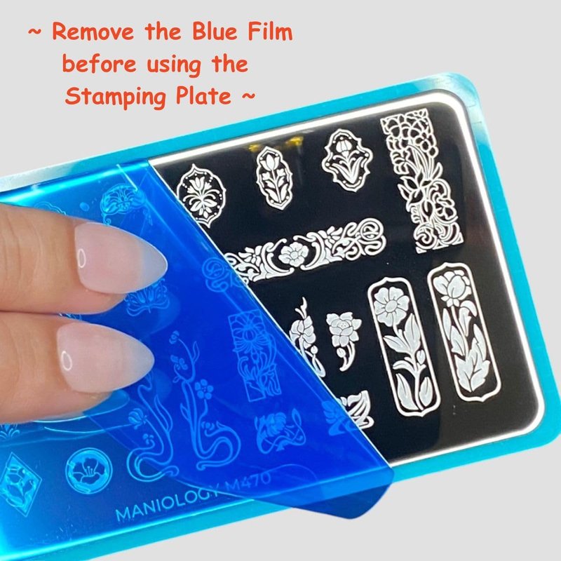 Maniology Heart of Stone Nail Stamping Plate | Marble-Themed Nail Art