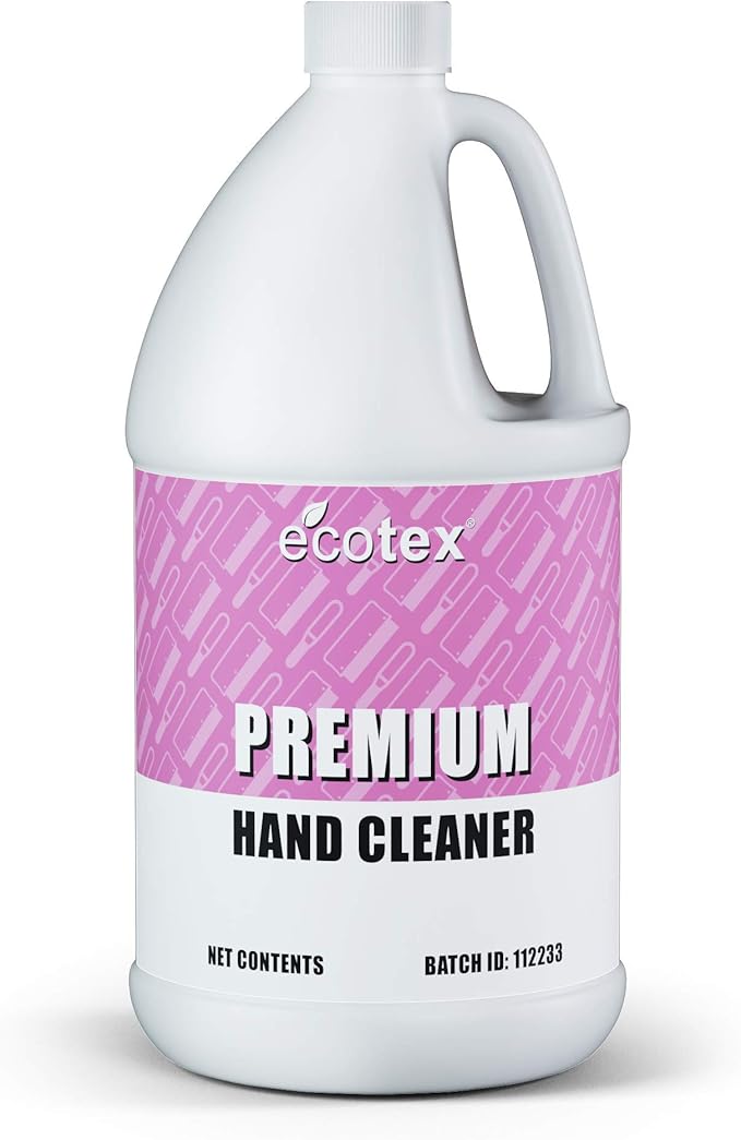 Ecotex® Premium Hand Cleaner – Screen Printing Ink & Emulsion Remover – Industrial Shop Soap for Plastisol, Grease & Grime – Safe on Skin – (Gallon - 128 oz.)