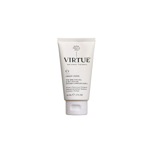 Virtue 6-in-1 Hair Styler - Versatile Styling Cream with Heat Protection | Safe for All Hair Types, Color Safe
