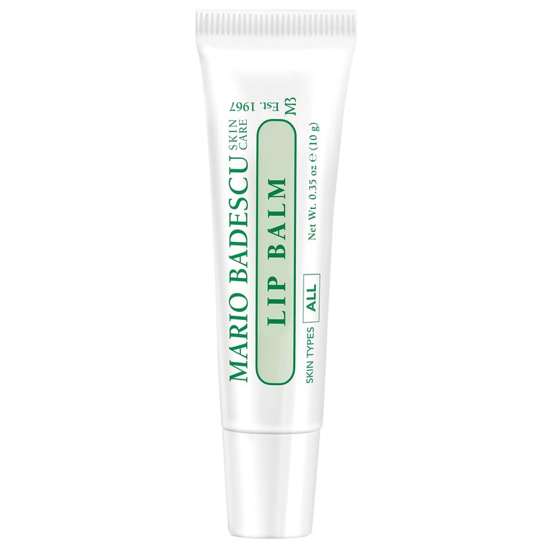 Mario Badescu Moisturizing Original Lip Balm for Dry Cracked Lips, Infused with Coconut Oil and Shea Butter, Ultra-Nourishing Lip Care Moisturizer for Soft, Smooth and Supple Lips, 0.35 Oz