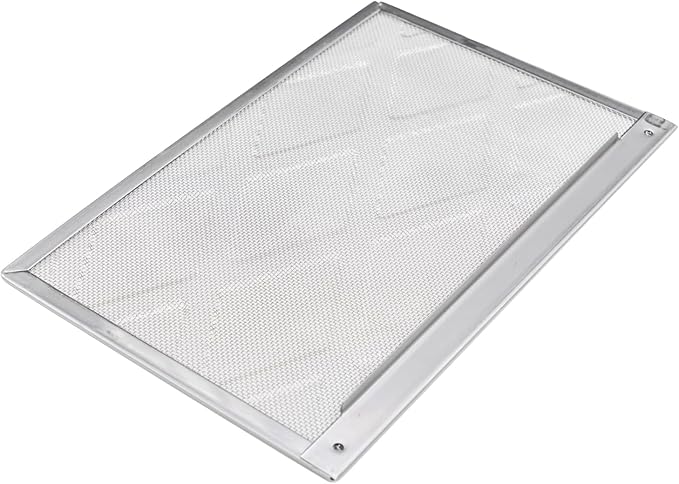Gutter Guard â 100% Stainless-Steel Micro-Mesh Design, Pine Needle & Small Debris Protection, Fits 5 in KâStyle & HalfâRound Gutters, DIY Screws Included (5in Sample - 1 Panel)