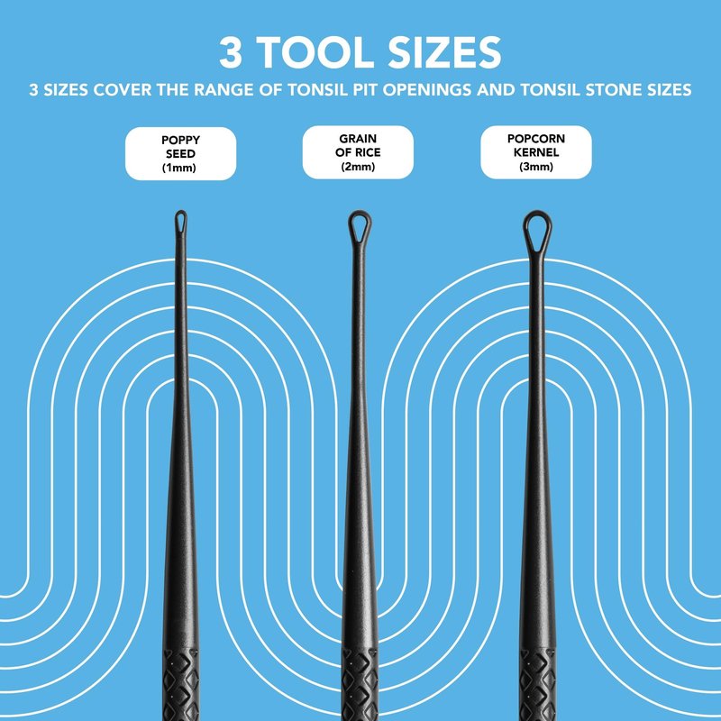 Tonsil Tech Tonsil Stone Remover Tool - Tonsil Stones Removal Kit - Made in USA