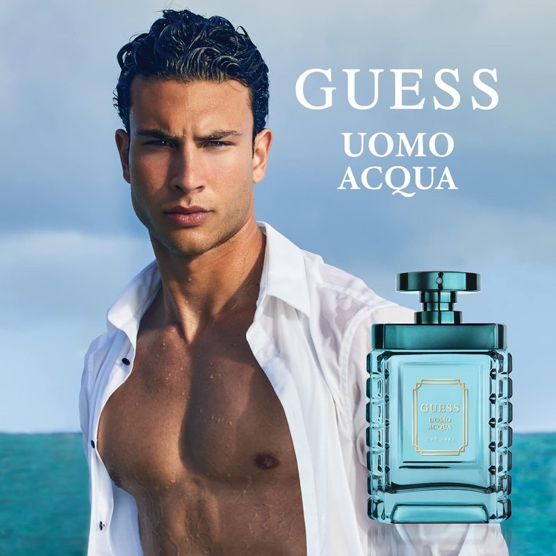 Guess Acqua Eau de Toilette Cologne Spray for Men - 1.0 Fl. Oz. Fresh & Invigorating Scent