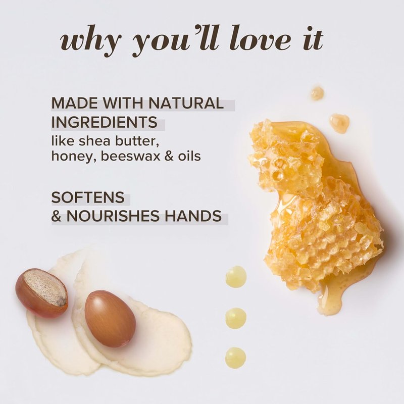 Burt's Bees Hand Cream - Almond & Milk Formula | 2 Oz Moisturizer for Soft Skin