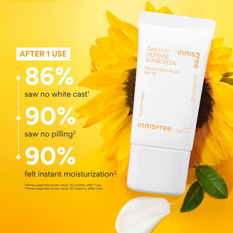 innisfree Hydrate & Protect Mini Set, Korean Serum, Cream & Sunscreen with Green Tea and Hyaluronic Acid, Travel Skincare Trio