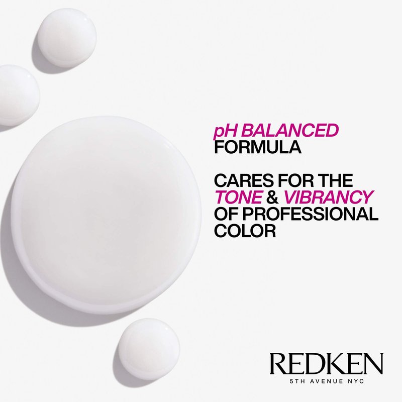 Redken Color Extend Magnetics Shampoo and Conditioner For Color-Treated Hair | Gently Cleanses & Protects Color | With Amino Acid | Sulfate Free Shampoo