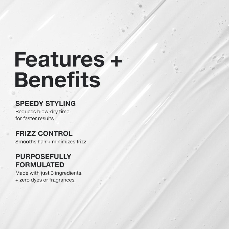 Paul Mitchell Clear Smoothing Serum, Blowout Primer, Fragrance Free, For Sensitive Scalp + Skin, 0.85 fl oz