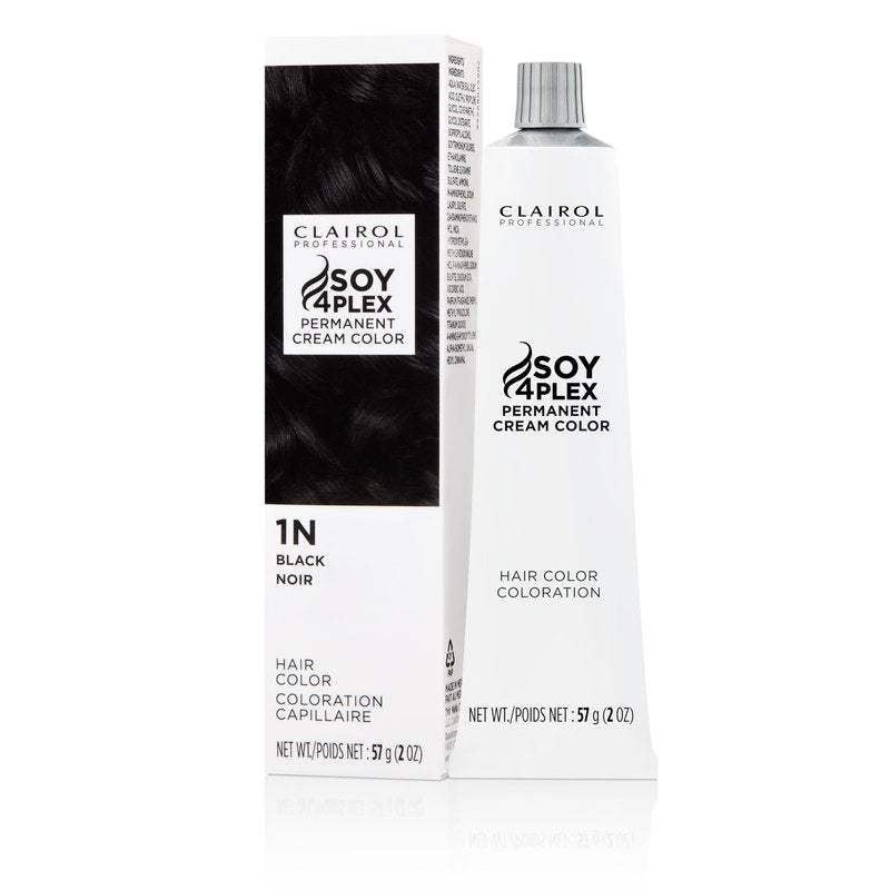 Clairol Professional Crème Permanente, 1n Black, 2 oz. - Packaging May Vary