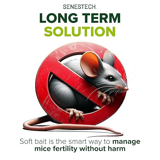 Evolve Mouse Birth Control Soft Bait Sausages – 6 lbs | Science-Based Mouse Population Control | Non-Lethal, Long-Term Population Management