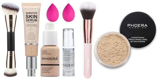 PHOERA Tinted Moisturizer Foundation Serum - 4-in-1 Hydrating Primer & Foundation for Radiant Skin | Lightweight Formula