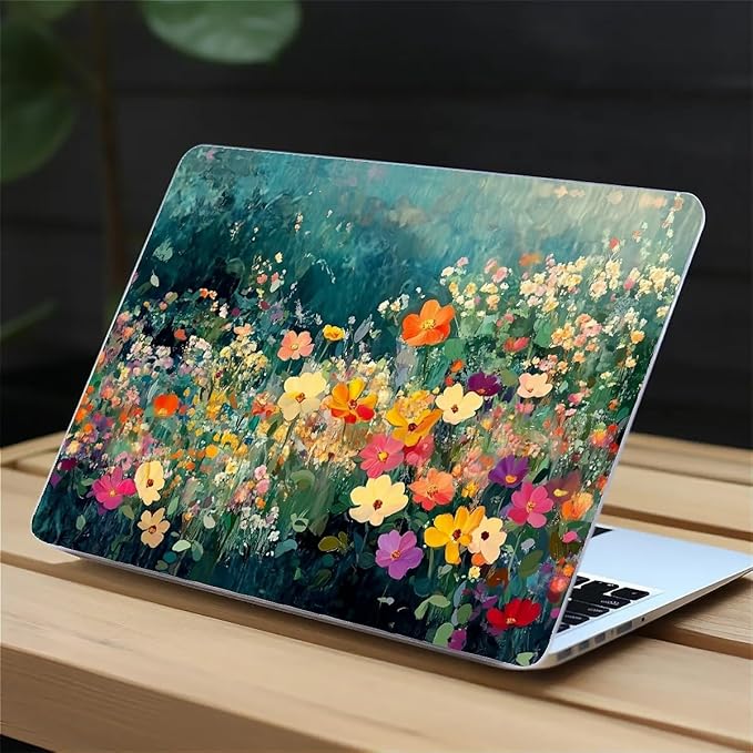 COTAIL Compatible with MacBook Air 13.3 13.6 Inch Case 2022 2021 2020 2019 Plastic Hard Shell Case Cover,13.3 Pro(A1706/A1708/A1989/A2159/A2289/A2338), Spring Flowers