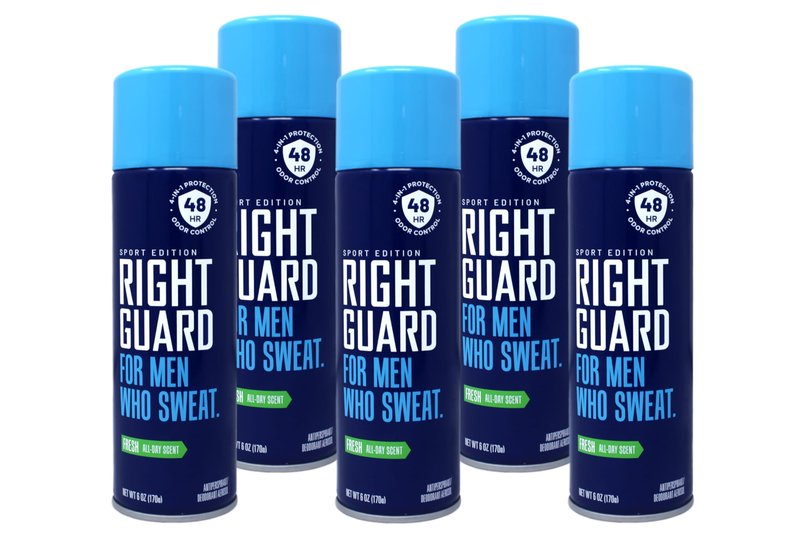 Right Guard Antiperspirant Spray, Sport Fresh 6 oz (Pack of 5)