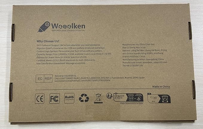 Wooolken 20Pack 2GB USB 2.0 Flash Drive with Keychains,Swivel USB Thumb Drives Memory Stick USB Drive for PC Laptop Computer (Black)