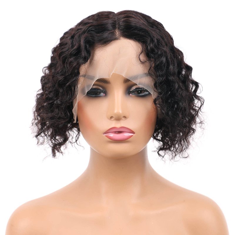 VIYAVIYA Bob Wig Human Hair Glueless Wigs 4X4 Straight Lace Front Glueless Wig 130% Density Short Straight Bob Wigs for Black Women 10 inch