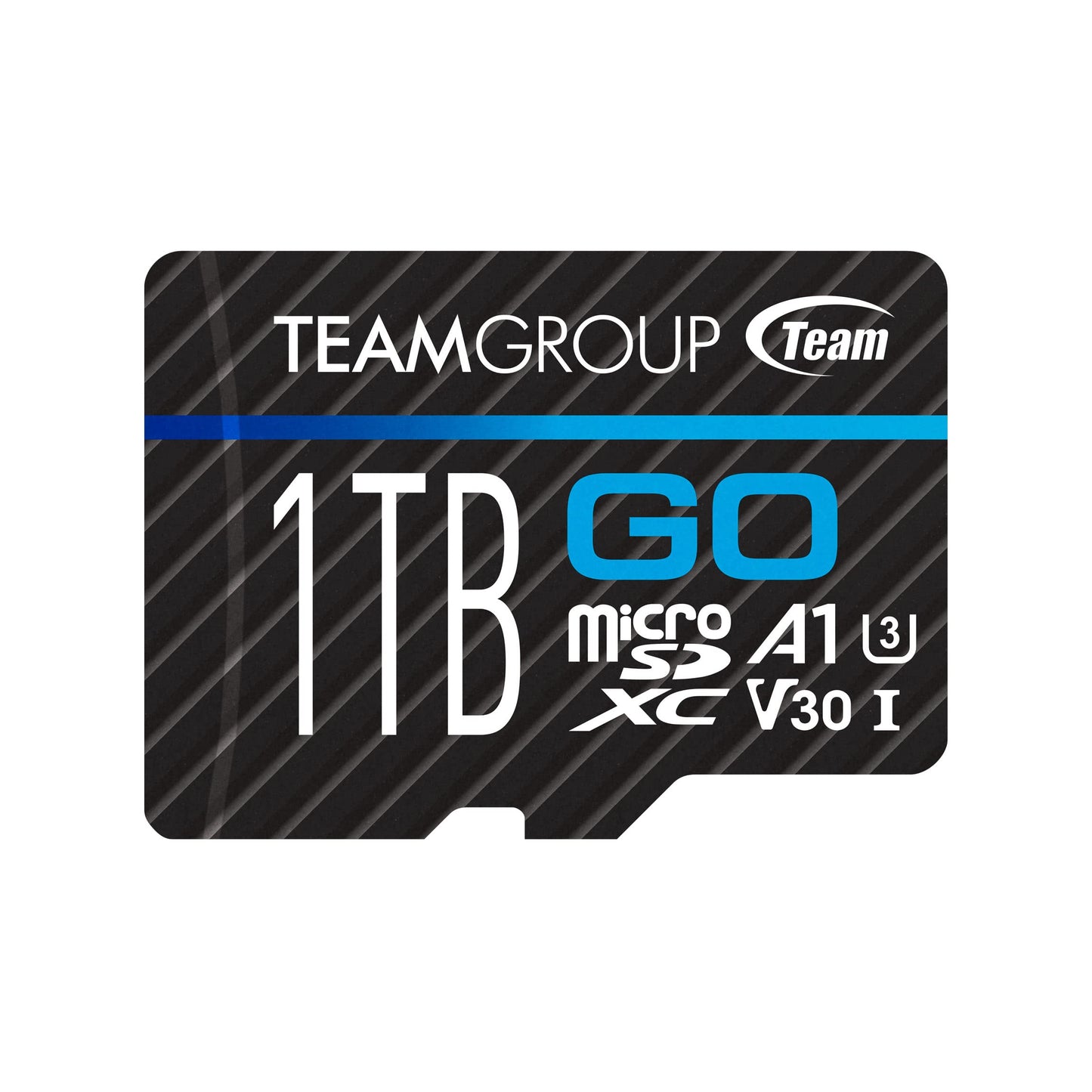 TEAMGROUP GO Card 1TB MicroSDXC UHS-I U3 V30 4K for Action Cameras & Drone High Speed Flash Memory Card with Adapter for Outdoor Sports&Vlog, 4K Shooting,GoPro&Insta360&DJI TGUSDX1TU303
