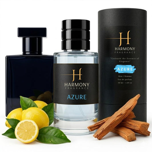 Azure - Eau De Parfum - Inspired By Bleu Ch* - luxury Perfume - For Men - Long Lasting Fragrance