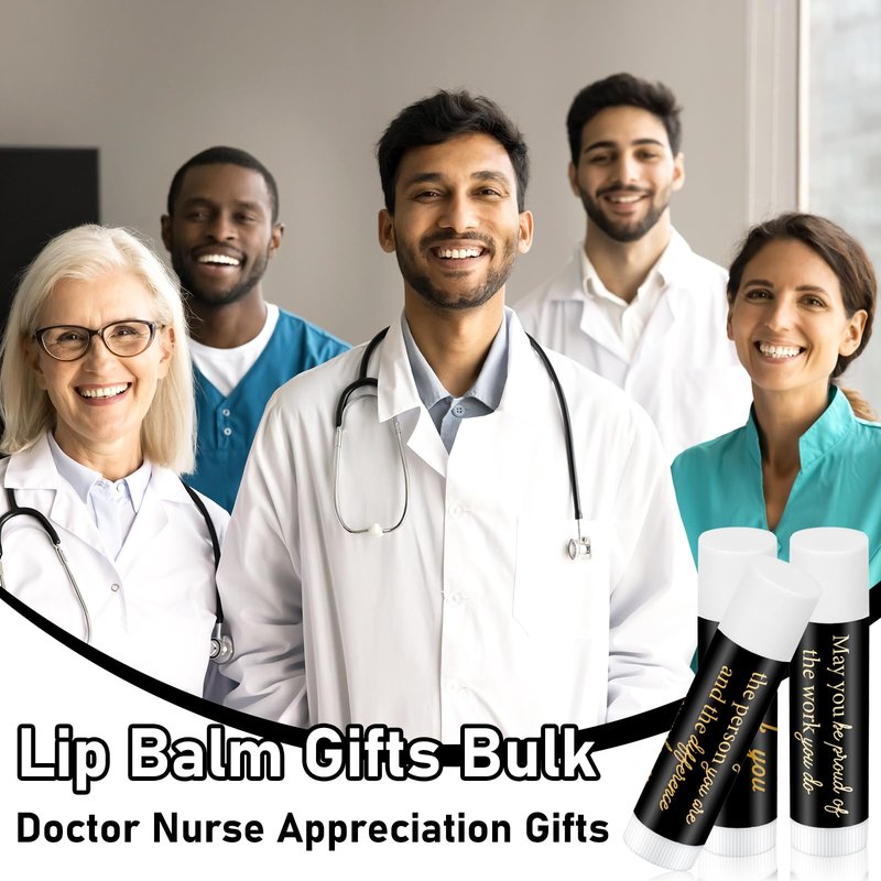 50 Pack Fathers Day Dad Gifts Bulk, Lip Balm Small Bulk Gifts for Men Adults Dad Husband, Party Favors Prizes Moisturizing Lip Gloss for Coworker Employee Staff Men(Be Proud)