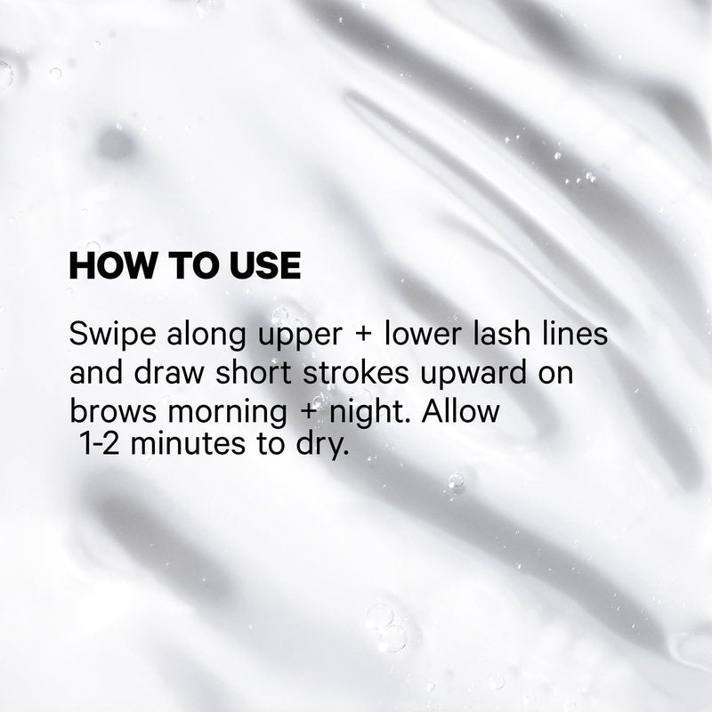 Milk Makeup KUSH Lash + Brow Serum – Eyelash + Eyebrow Boosting Serum w/Peptide-Powered Formula for Longer, Fuller-Looking Lashes + Brows – Clean, Vegan + Ophthalmologist Tested – 0.12oz