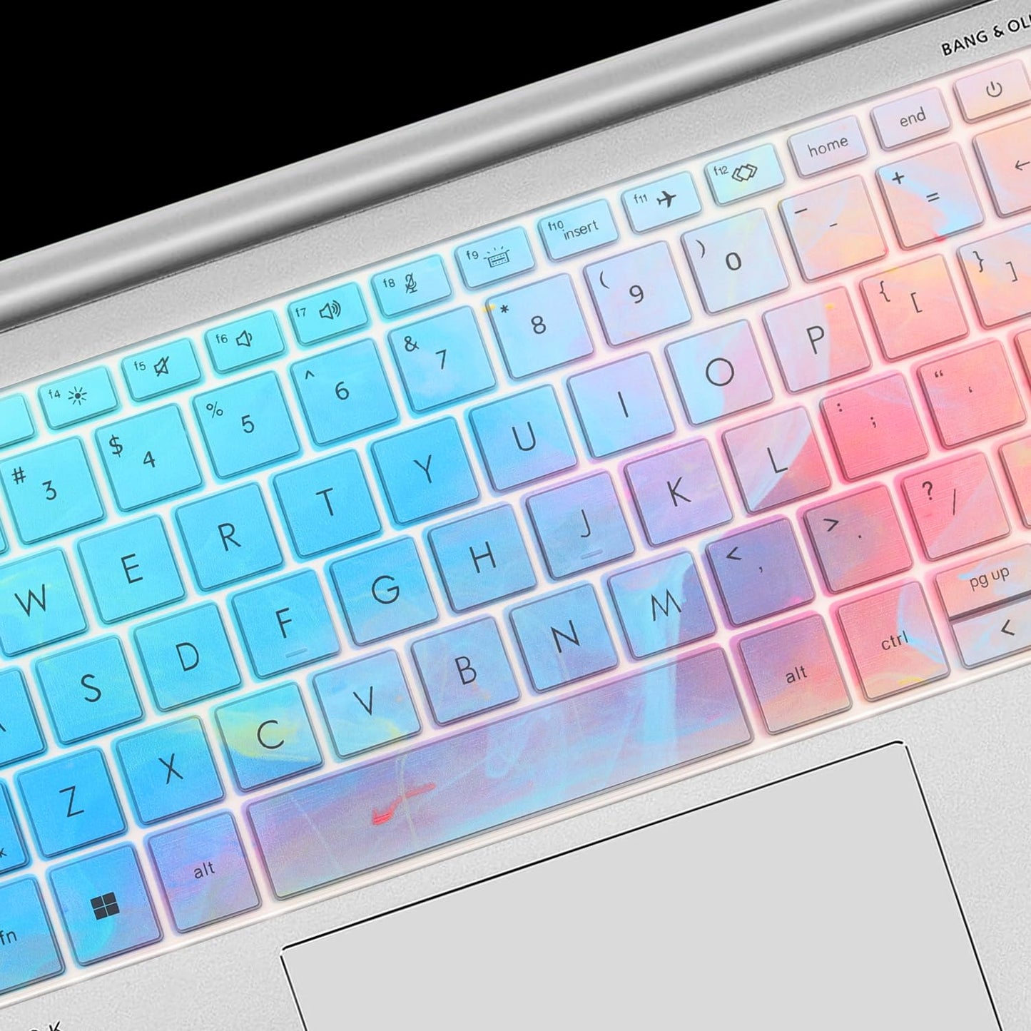 Colorful Keyboard Cover for HP EliteBook 830 835 840 845 1040 G9 G10 2025 2024 2023 2022 13.3 14 inch Laptop Accessories Keyboard Protective Skin (Not fit The 830/840/845/1040 G11 G8 G7 G6 G5 G4 G3)