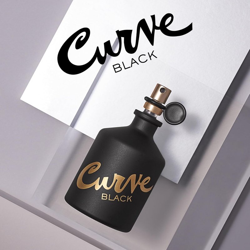 Curve Black Men's Cologne Spray - Casual Day & Night Fragrance, 4.2 Fl Oz