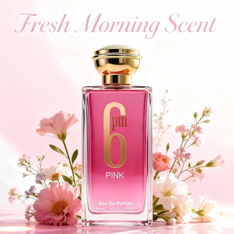 AFLUXE Women's Perfume Set - Long Lasting Eau De Parfum Collection | Choco Musk, Milano, 6pm Pink, 7AM Fresh