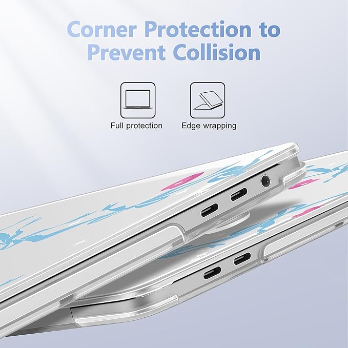 Lepeoac for MacBook Pro 16 inch Case 2019 2020 Release Model A2141, Plastic Hard Shell Cover with Keyboard Cover & Screen Protector for MacBook Pro 16 inch with Touch Bar & Touch ID, Cherry Bow