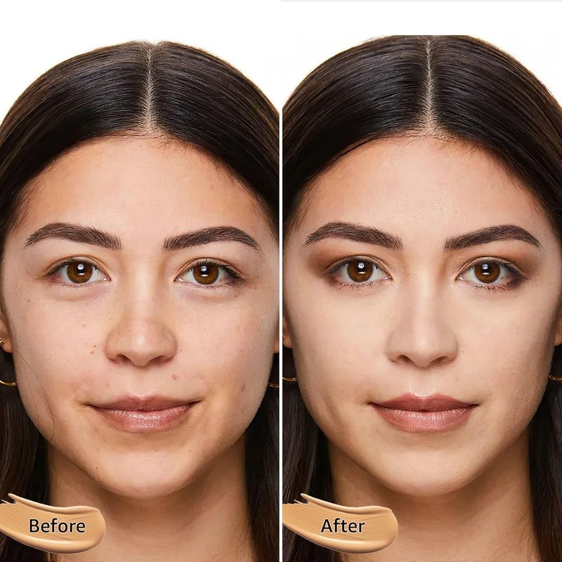 Cushion Foundation Concealer for Mature Skin - Lightweight CC Cream for Natural Finish | Perfect for Older Women
