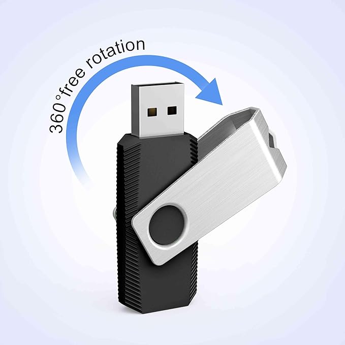 TOPESEL 100 Pack Flash Drives 2GB Bulk USB 2.0 Flash Drive, Thumb Drive USB Memory Stick Flash Drive USB Memory Stick