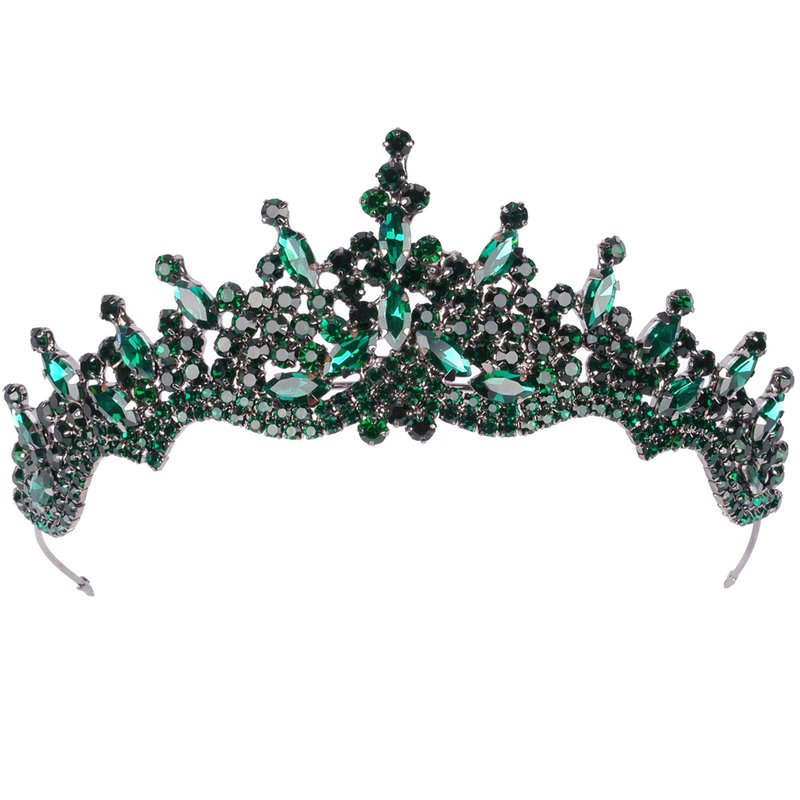 LIMELIA Women's Tiara for Henna Wedding Party|Glitter Hair Accessories for Bridal Birthday Pageant Prom Halloween Cos-play Christmas Party|Danver-Silver